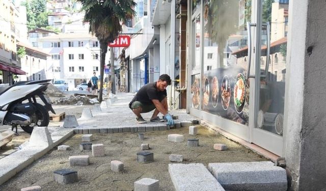 Giresun’da O Sokak Baştan Aşağı Değişiyor!