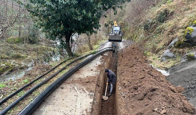 Trabzon'da O İlçeye Müjde: Su Sorunu Çözüldü!