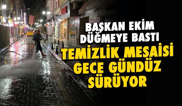 Akçaabat'ta Temizlik Mesaisi Hız Kazandı!