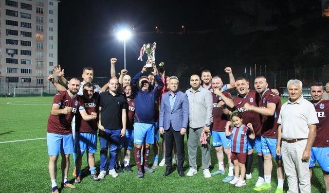 Maçka Veteranlar Turnuvası’nda Şampiyon Belli Oldu