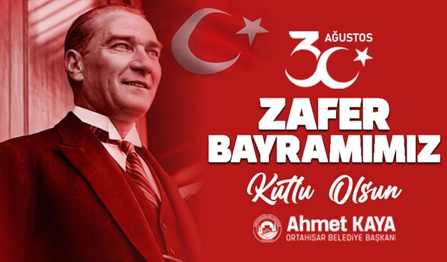 Ortahisar Belediyesi 30 Ağustos 2026 Zafer Bayramı İlanı