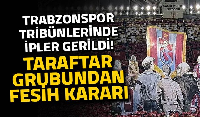 Trabzonspor Tribünlerinde Deprem: VİRA Fesih Kararı Aldı!
