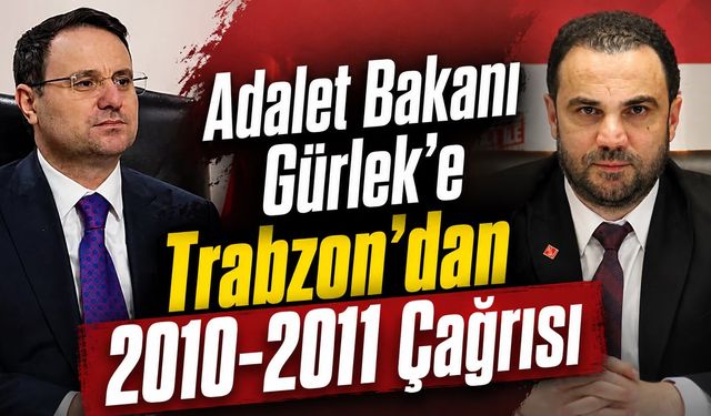 Adalet Bakanı Gürlek’e Trabzon’ dan 2010-2011 Kupa Çağrısı