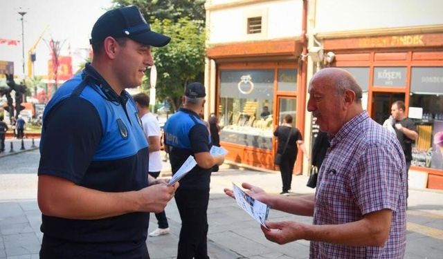 Giresun'da Yere İzmarit Atana 1.042 TL Ceza!