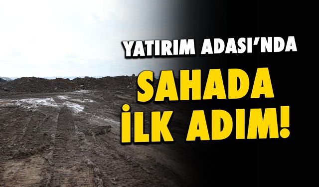 Arsin Yatırım Adası'nda Sahada İlk Adım Atıldı!