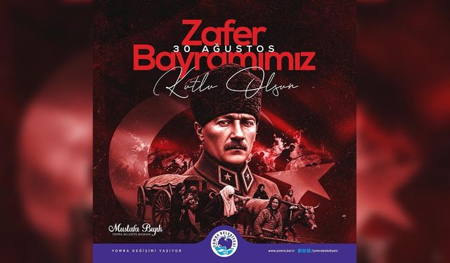 Yomra Belediyesi 30 Ağustos 2026 Zafer Bayramı İlanı