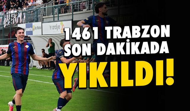 1461 Trabzon FK'ya Sakaryaspor'dan Son Dakika Şoku!