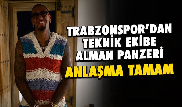 Alman Duvarı Boateng Trabzonspor'da! Anlaşma Tamam