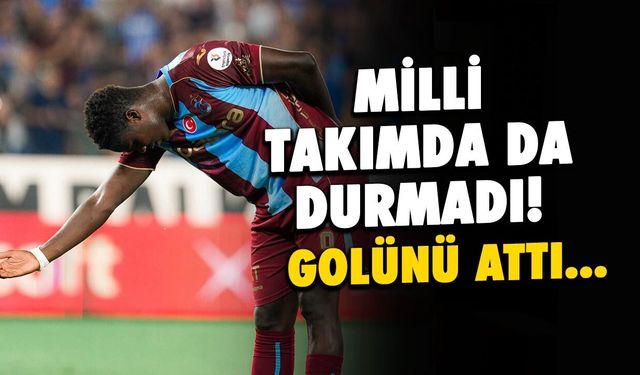Trabzonsporlu Franculino Dju'dan Nijerya'ya Şık Gol!