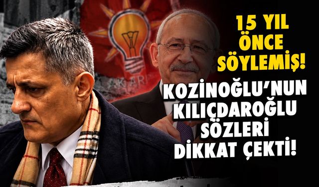 Kaşif Kozinoğlu’nun Notlarındaki Kılıçdaroğlu Detayı Dikkat Çekti!
