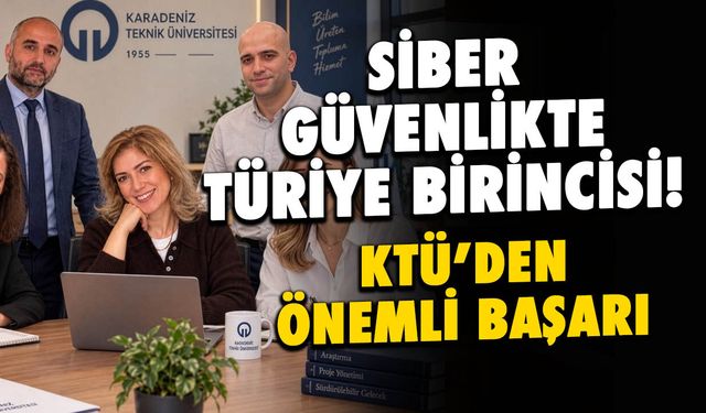 KTÜ Cingöz Yarışması'nda Türkiye Birincisi Oldu