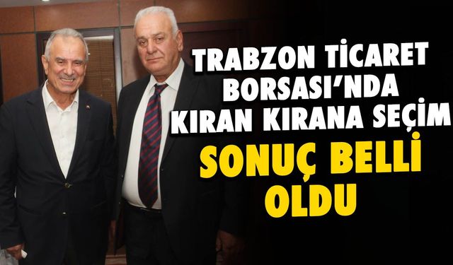 Trabzon Ticaret Borsası Seçimini Eyyüp Ergan Kazandı