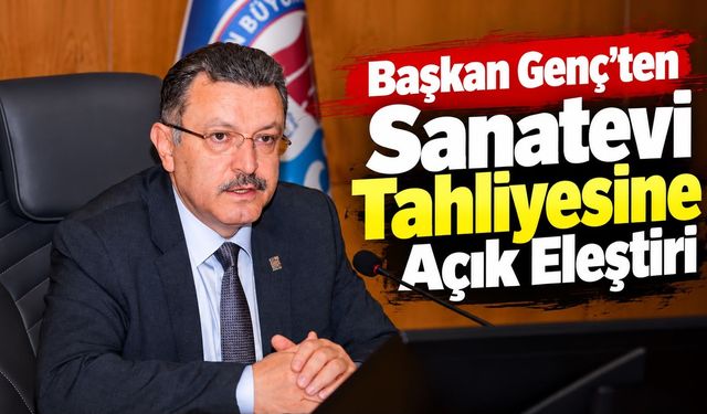 Trabzon'da Başkan Genç'ten Sanatevi Tahliyesine Eleştiri