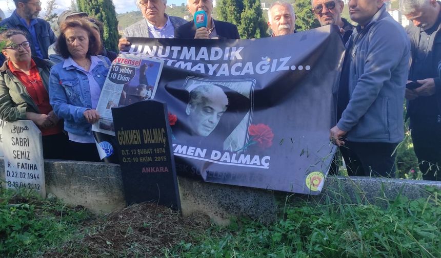 Trabzon’da 10 Ekim Ankara Gar Katliamı Unutulmadı