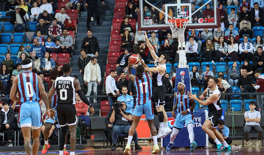 Trabzonspor Beşiktaş GAİN’e 98-84 Mağlup