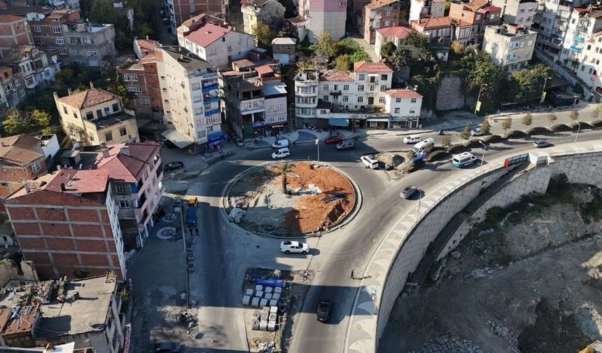 Trabzon’da Trafiği Rahatlatacak Kavşakta Son Aşamaya Gelindi