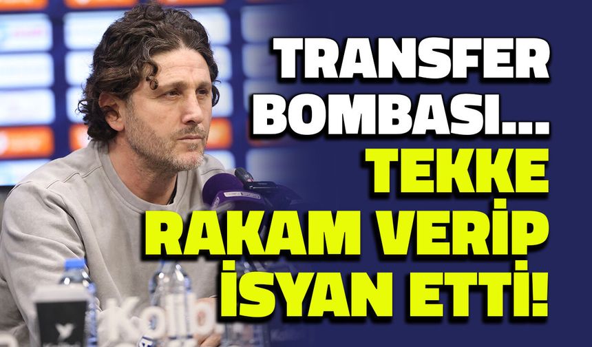Trabzonspor'da Transfer Bombası! Fatih Tekke Rakam Verip İsyan Etti...