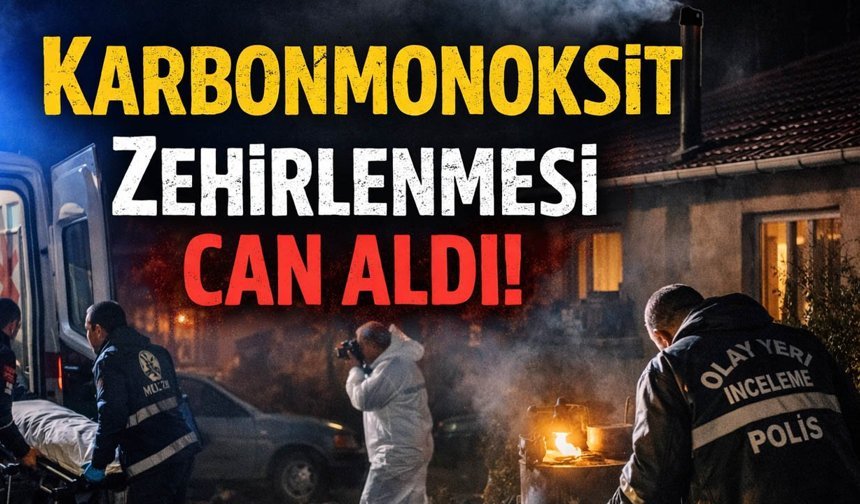 Rize’de Soba Faciası: Karbon Monoksit Can Aldı