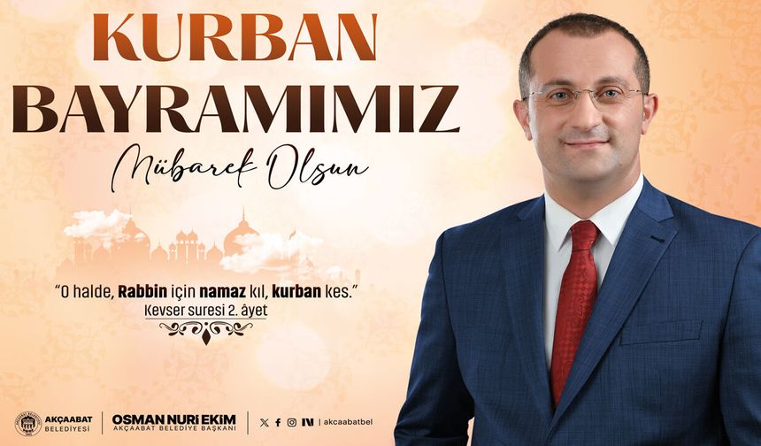 Akçaabat Belediyesi Kurban Bayramı İlanı 27 Mayıs 2026