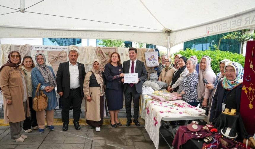 Trabzon'da El Emeği Göz Nuru Sergisi Büyük İlgi Gördü