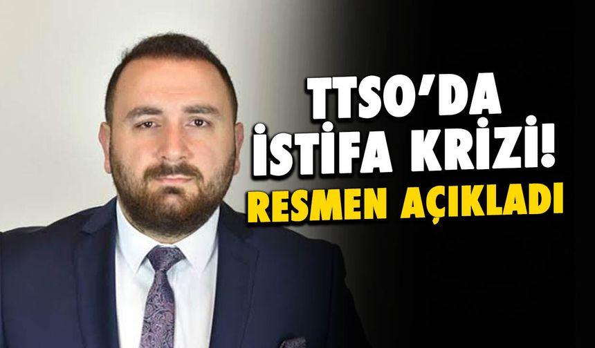 Trabzon TTSO'da deprem: Sayman üye istifa etti!