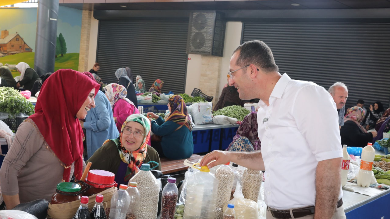 Osman Nuri Ekim Esnaf Ziyareti