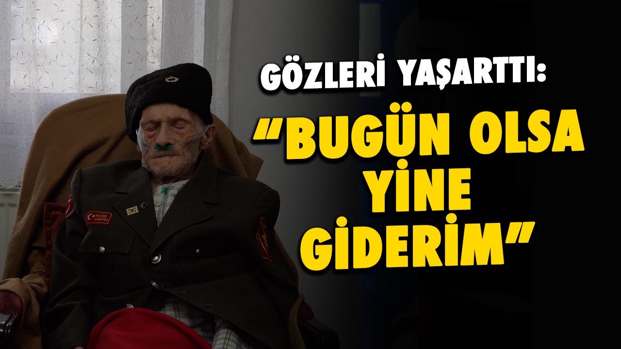 103 Yaşındaki Kore Gazisi Pirağa Uzun: "Bugün Olsa Yine Giderim"