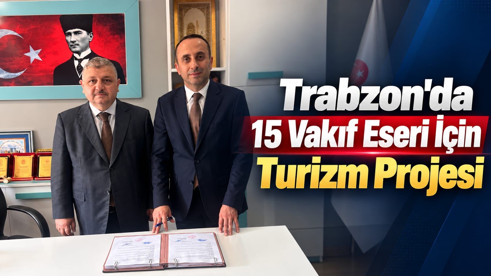 Trabzon'da 15 Vakıf Eseri İçin Turizm Projesi