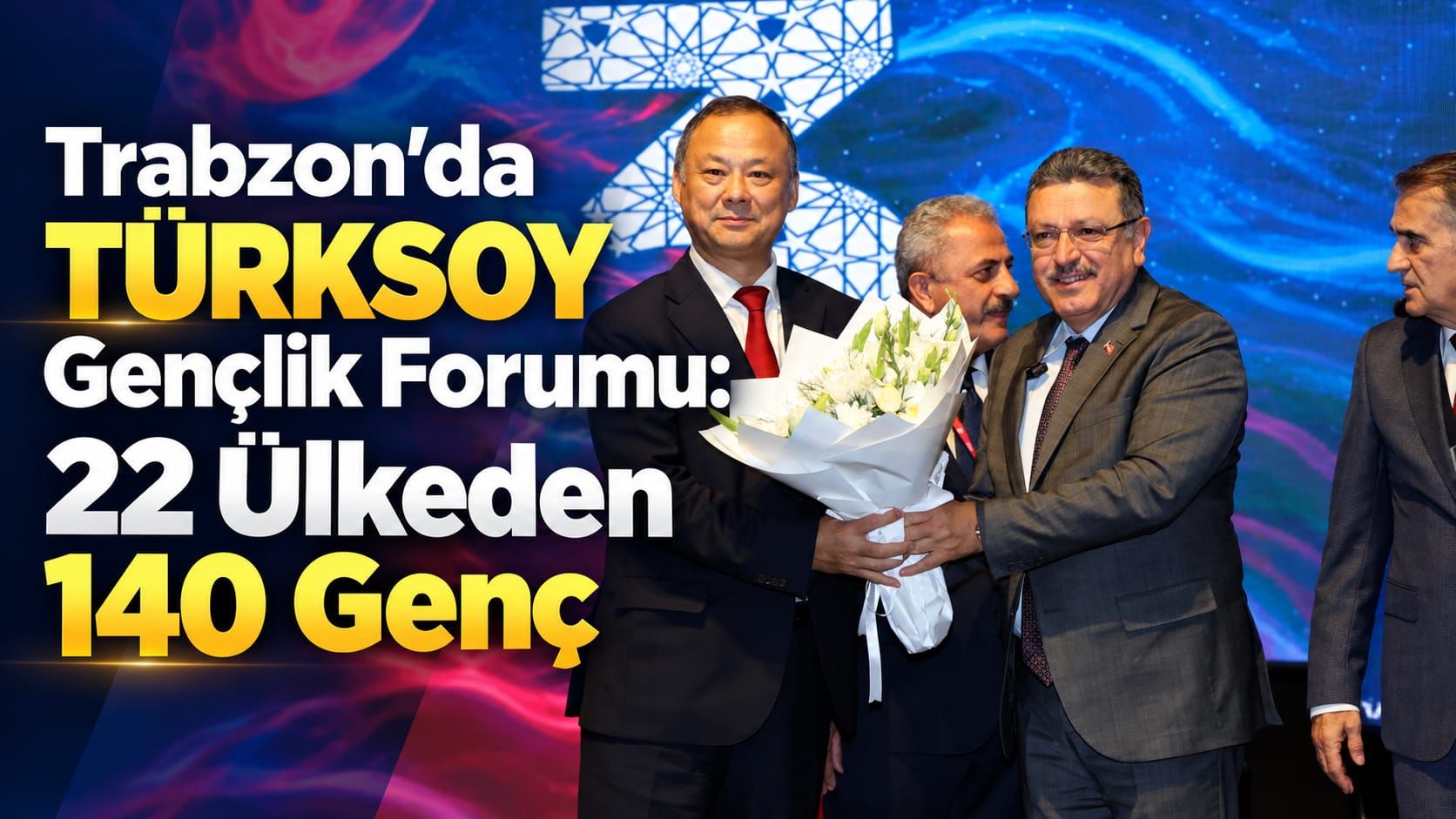 Trabzon'da TÜRKSOY Gençlik Forumu: 22 Ülkeden 140 Genç