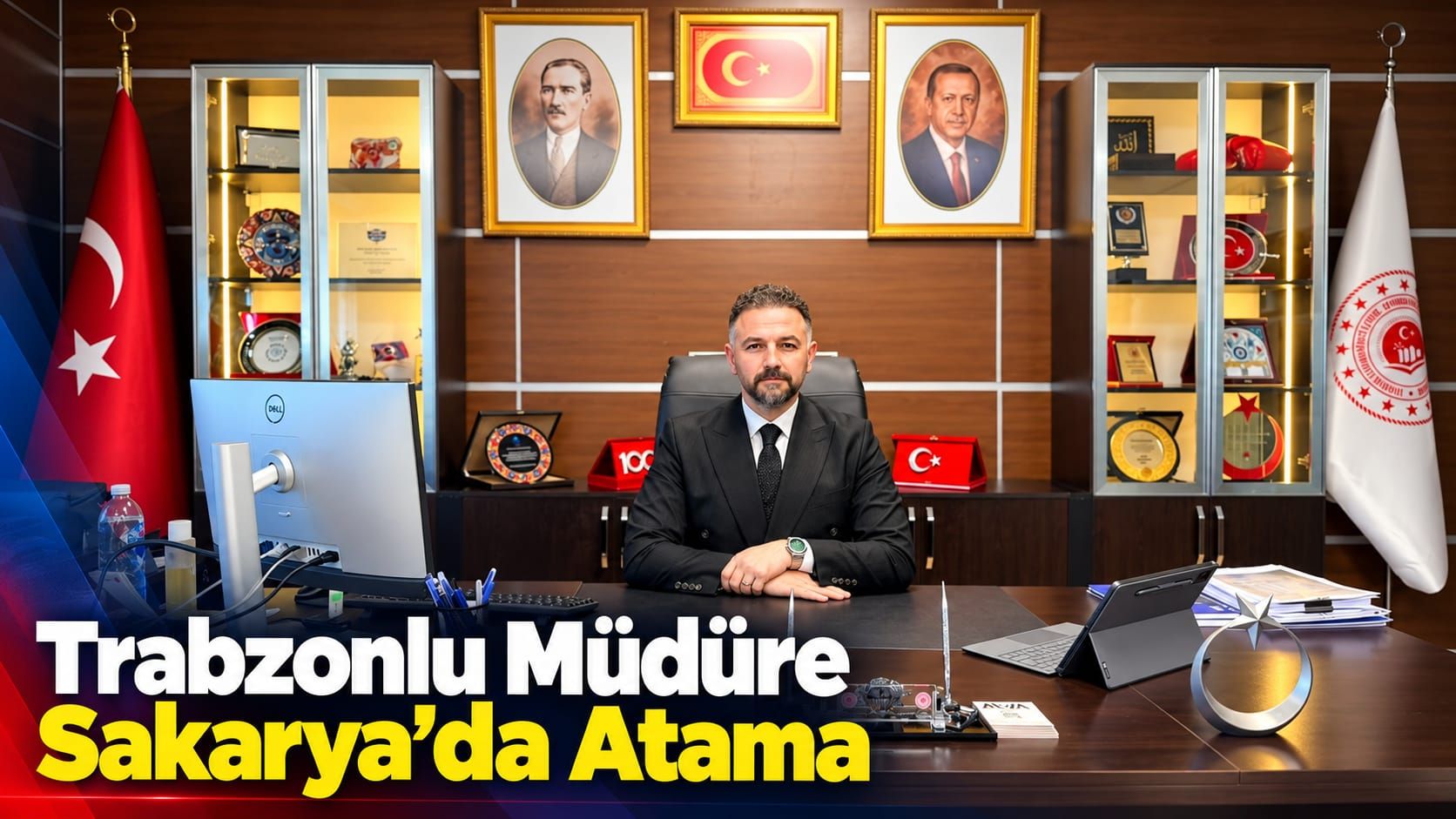 Trabzonlu Müdüre Sakarya'da Atama